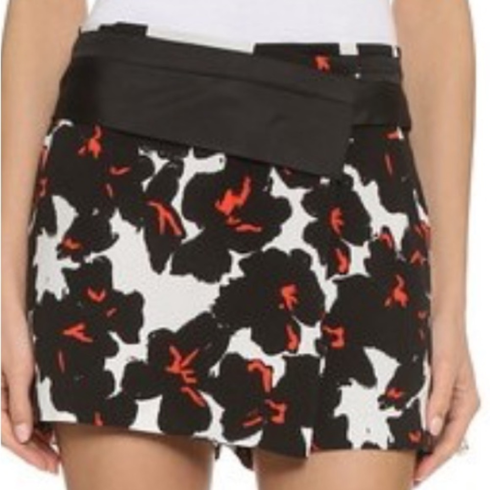 ALC Garner Silk Wrap shorts